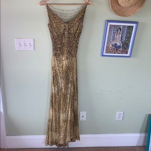 Sue Wong beaded gown